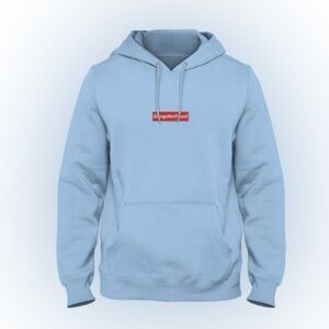GeorgeNotFound Light Blue Unisex Merch Hoodie by Dream Branding, size S